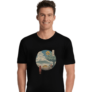 Shirts Premium Shirts, Unisex / Small / Black Neighbor's Ukiyo-e