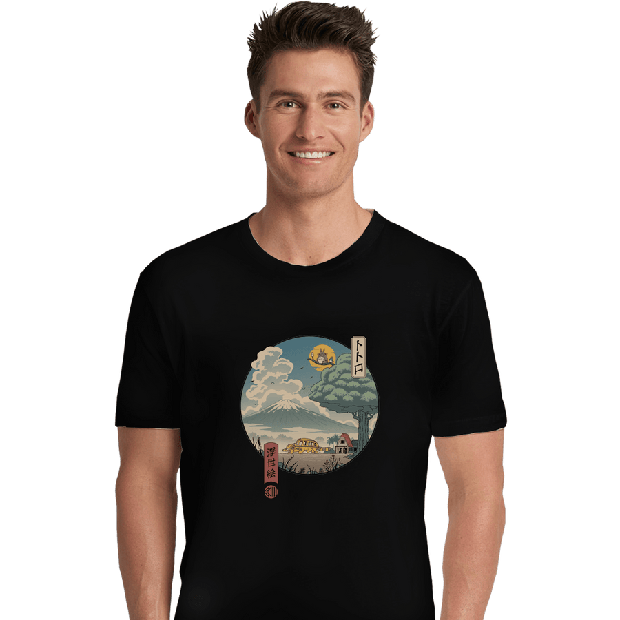 Shirts Premium Shirts, Unisex / Small / Black Neighbor's Ukiyo-e