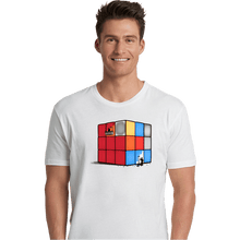 Load image into Gallery viewer, Shirts Premium Shirts, Unisex / Small / White Solving The Cube
