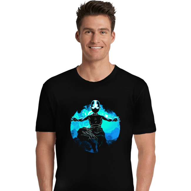 Daily_Deal_Shirts Premium Shirts, Unisex / Small / Black Air Bender Orb