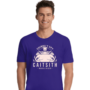 Shirts Premium Shirts, Unisex / Small / Violet Cait Sith