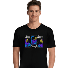Load image into Gallery viewer, Shirts Premium Shirts, Unisex / Small / Black Live Laugh Love
