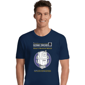 Daily_Deal_Shirts Premium Shirts, Unisex / Small / Navy Gonk Manual