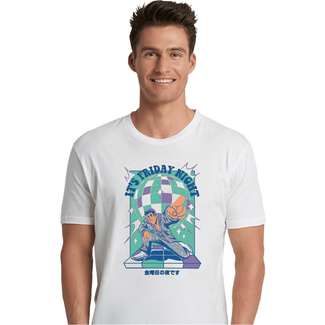 Daily_Deal_Shirts Premium Shirts, Unisex / Small / White It's Friday Night