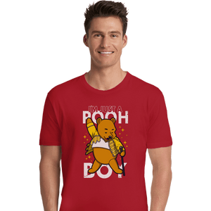 Shirts Premium Shirts, Unisex / Small / Red I'm Just A Pooh Boy