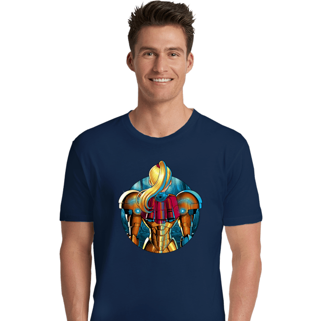 Daily_Deal_Shirts Premium Shirts, Unisex / Small / Navy Galactic Autumn
