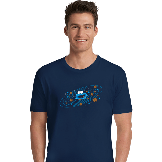 Daily_Deal_Shirts Premium Shirts, Unisex / Small / Navy Cookie Orbit