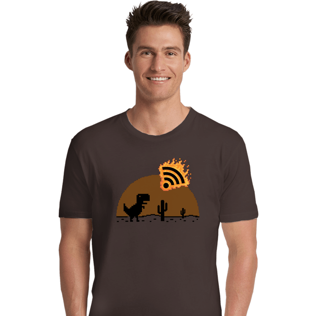 Shirts Premium Shirts, Unisex / Small / Dark Chocolate Apocalypsis Signal