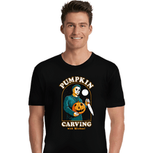 Load image into Gallery viewer, Secret_Shirts Premium Shirts, Unisex / Small / Black Halloween Carving
