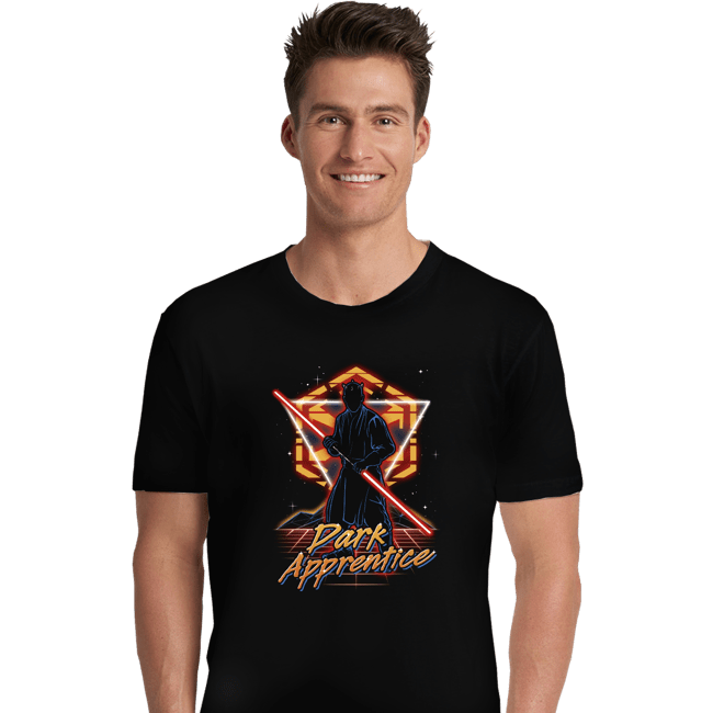 Shirts Premium Shirts, Unisex / Small / Black Retro Dark Apprentice