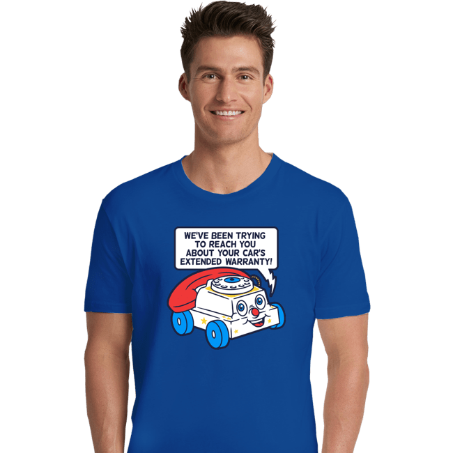 Daily_Deal_Shirts Premium Shirts, Unisex / Small / Royal Blue Ring Ring
