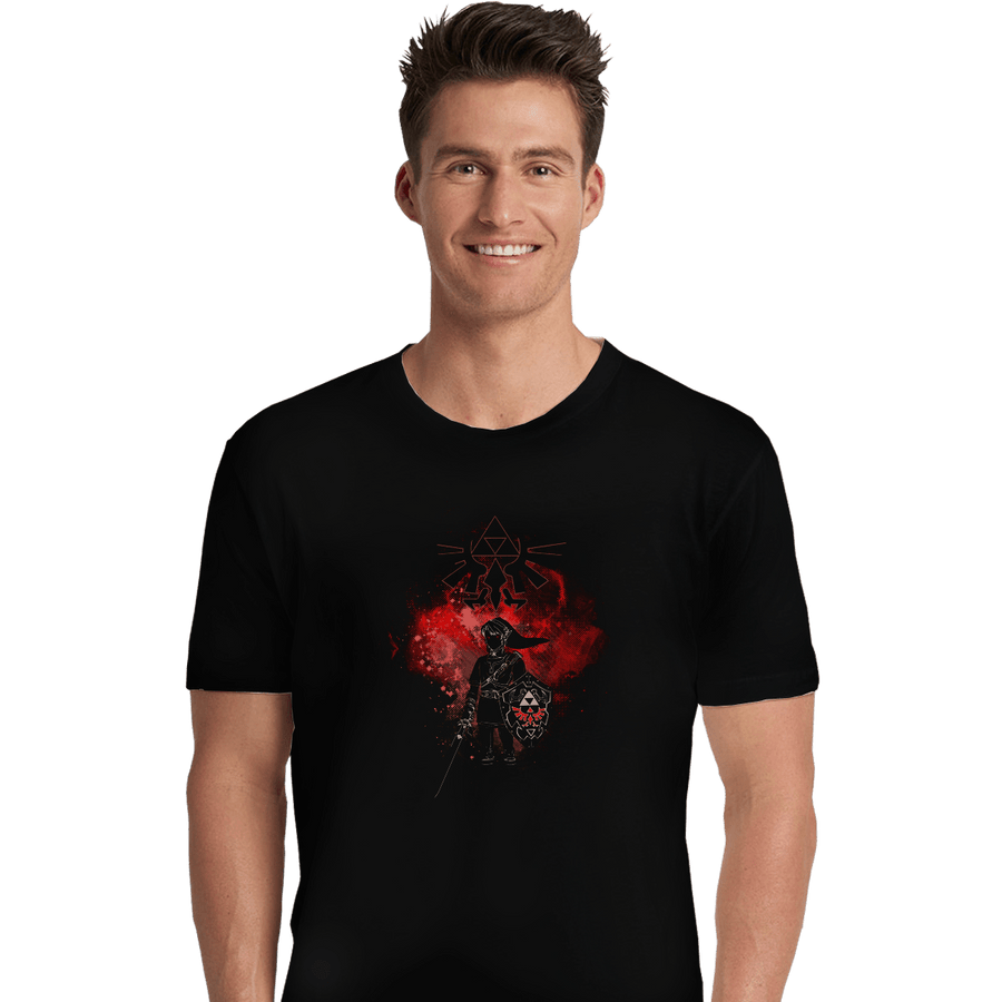 Shirts Premium Shirts, Unisex / Small / Black Dark Link Art
