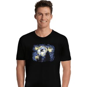 Secret_Shirts Premium Shirts, Unisex / Small / Black Starry Extraterrestrial