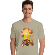 Load image into Gallery viewer, Shirts Premium Shirts, Unisex / Small / Natural Homer Ukiyoe
