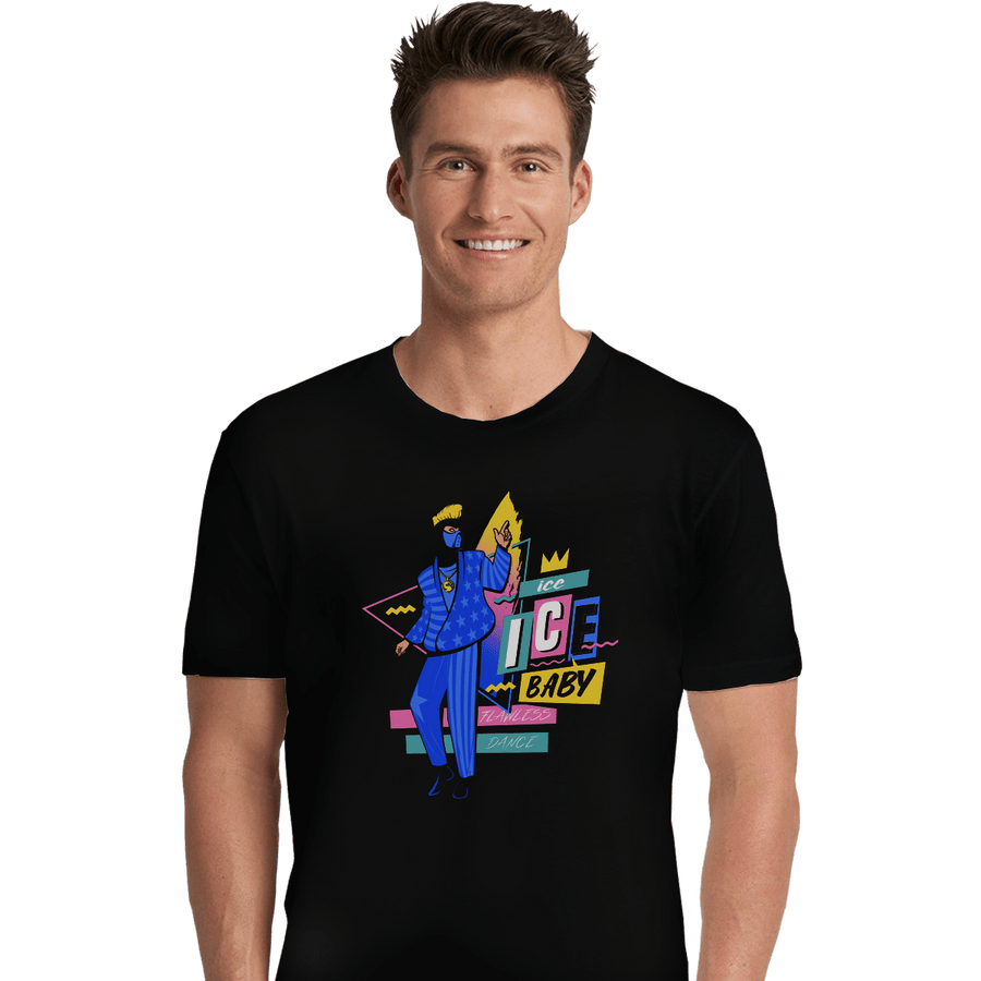 Shirts Premium Shirts, Unisex / Small / Black Ice Ice Baby