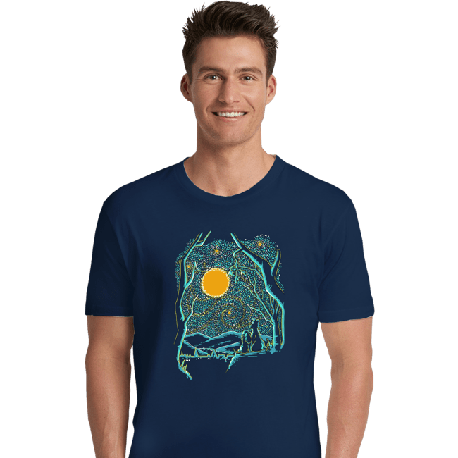 Shirts Premium Shirts, Unisex / Small / Navy Starry Dogs