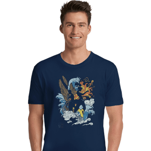 Shirts Premium Shirts, Unisex / Small / Navy Two Avatars