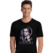 Load image into Gallery viewer, Shirts Premium Shirts, Unisex / Small / Black Wednesday Addams
