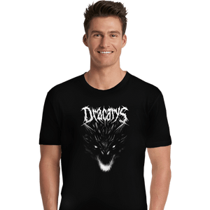 Secret_Shirts Premium Shirts, Unisex / Small / Black Dracarys Metal T-Shirt