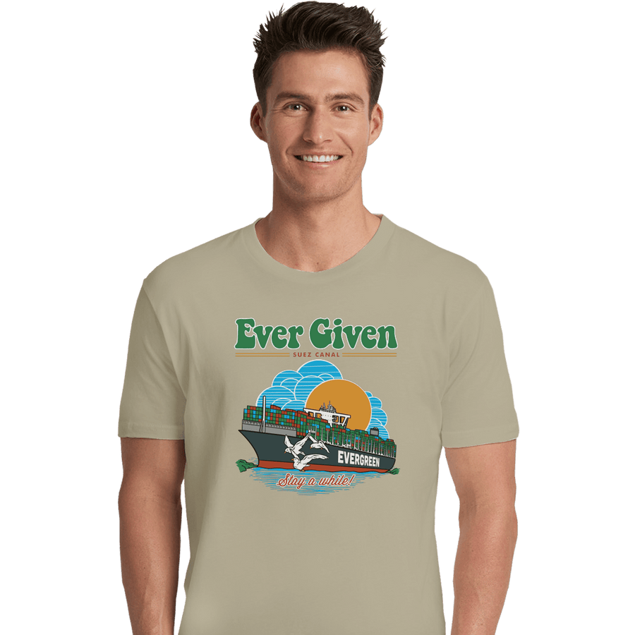 Shirts Premium Shirts, Unisex / Small / Natural Ever Given