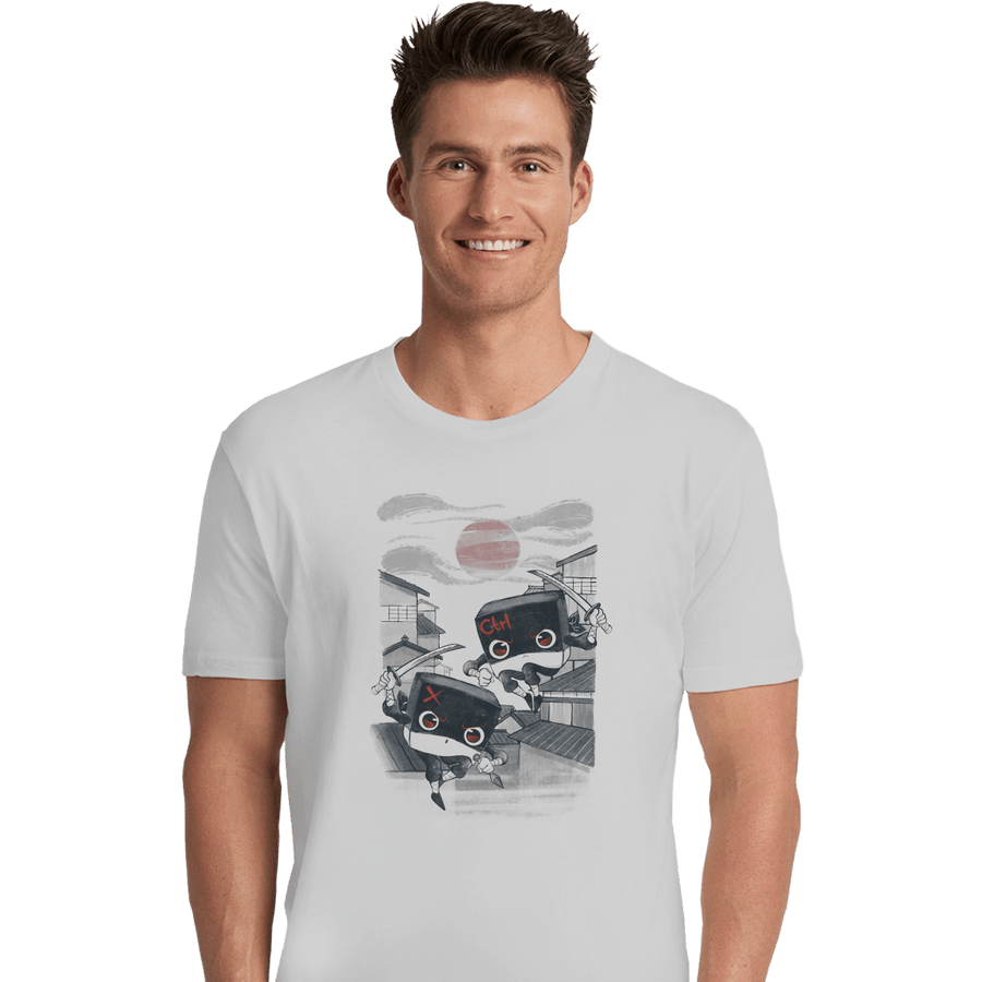 Shirts Premium Shirts, Unisex / Small / White Ctrl Ninjas