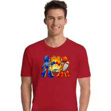 Load image into Gallery viewer, Shirts Premium Shirts, Unisex / Small / Red Ro Bro Fist
