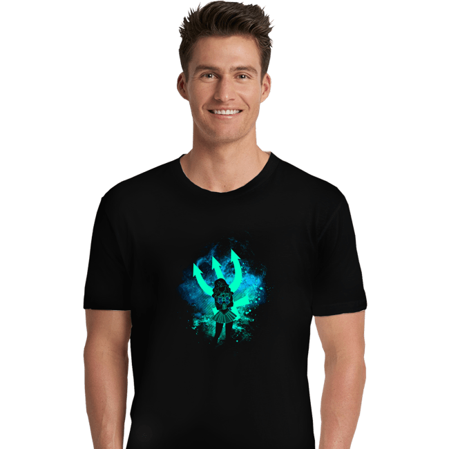 Shirts Premium Shirts, Unisex / Small / Black Neptune Art