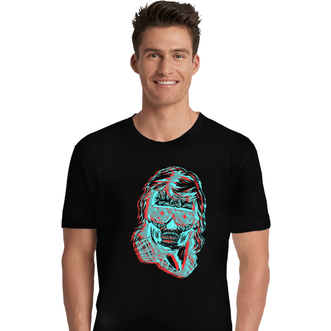 Shirts Premium Shirts, Unisex / Small / Black They Live 3D