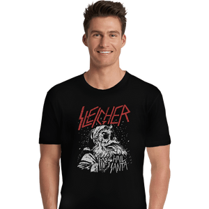 Shirts Premium Shirts, Unisex / Small / Black Sleigher