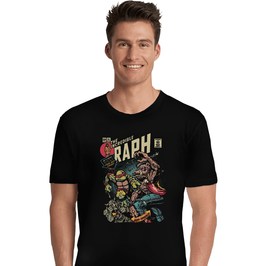 Shirts Premium Shirts, Unisex / Small / Black The Incredible Raph