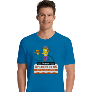 Secret_Shirts Premium Shirts, Unisex / Small / Sapphire Steamed Hams Secret Sale