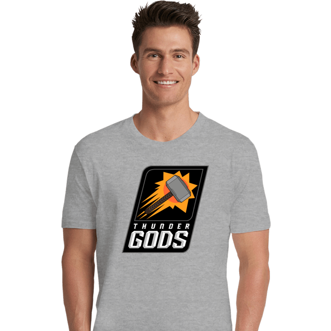 Shirts Premium Shirts, Unisex / Small / Sports Grey Thunder Gods