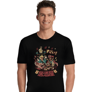 Shirts Premium Shirts, Unisex / Small / Black Heroes Izakaya