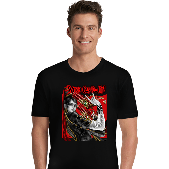 Daily_Deal_Shirts Premium Shirts, Unisex / Small / Black Witch Can Do It!