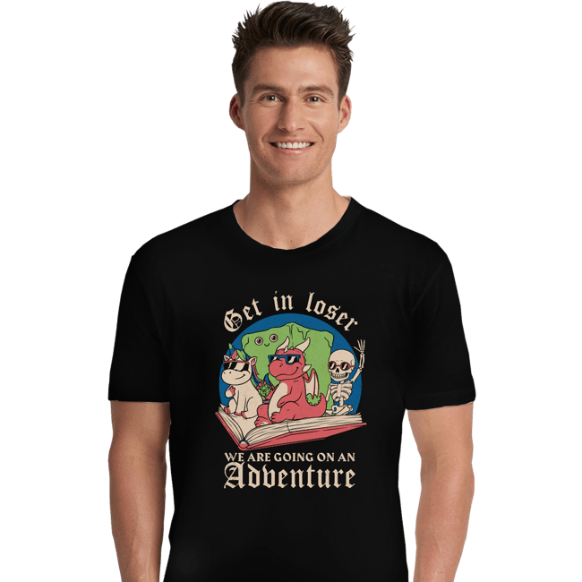 Daily_Deal_Shirts Premium Shirts, Unisex / Small / Black Going On An Adventure