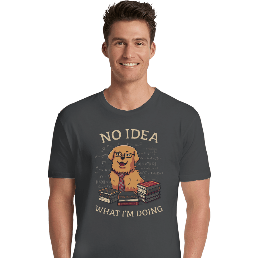 Shirts Premium Shirts, Unisex / Small / Charcoal No Idea