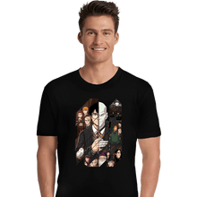 Load image into Gallery viewer, Shirts Premium Shirts, Unisex / Small / Black Potter Tiles
