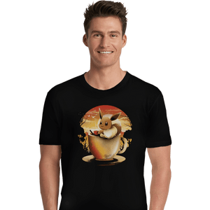 Shirts Premium Shirts, Unisex / Small / Black Eevee Tea