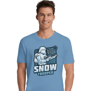 Shirts Premium Shirts, Unisex / Small / Powder Blue First Order Hero: Snowtrooper