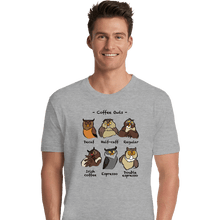 Load image into Gallery viewer, Daily_Deal_Shirts Premium Shirts, Unisex / Small / Sports Grey Coffee Owls
