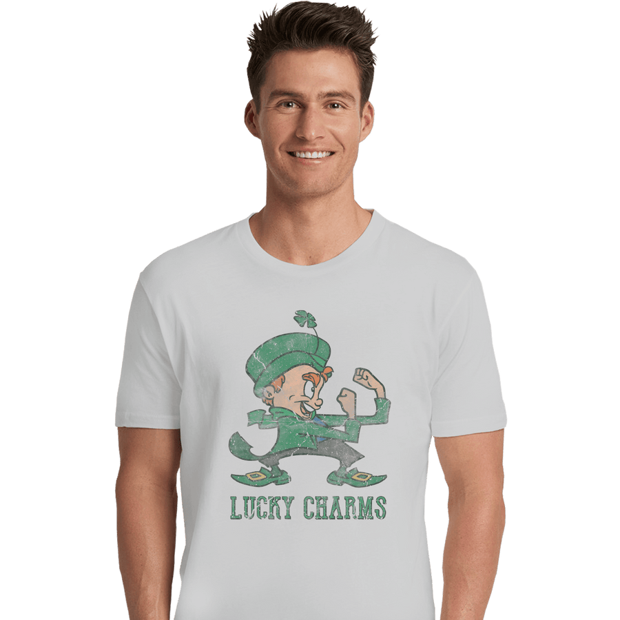 Shirts Premium Shirts, Unisex / Small / White Lucky Charms