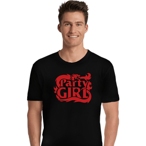 Shirts Premium Shirts, Unisex / Small / Black Party Girl