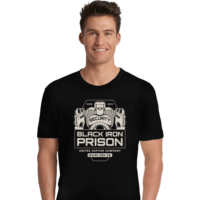 Shirts Premium Shirts, Unisex / Small / Black Prison Security Robots