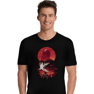 Shirts Premium Shirts, Unisex / Small / Black Red Guardian Sun