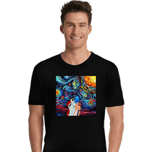 Load image into Gallery viewer, Secret_Shirts Premium Shirts, Unisex / Small / Black Van Gogh Never Experienced Space Madness!

