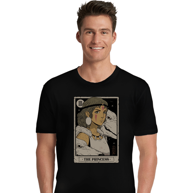 Daily_Deal_Shirts Premium Shirts, Unisex / Small / Black The Princess Vintage Tarot