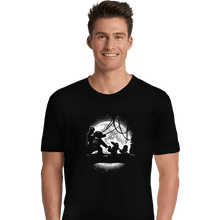 Load image into Gallery viewer, Shirts Premium Shirts, Unisex / Small / Black Moonlight Water Types
