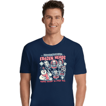 Load image into Gallery viewer, Daily_Deal_Shirts Premium Shirts, Unisex / Small / Navy Frozen Heads
