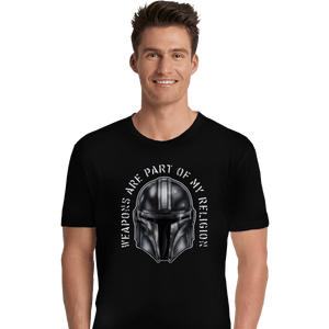 Shirts Premium Shirts, Unisex / Small / Black Weapons Are Part Of My Religion
