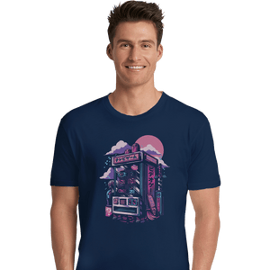 Shirts Premium Shirts, Unisex / Small / Navy Spirit Arcade